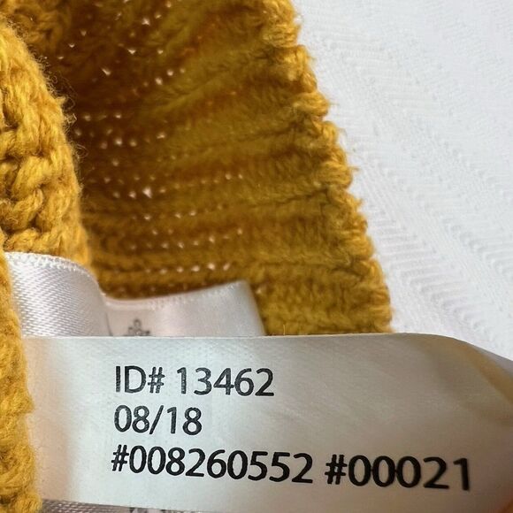 Express Fair Isle Sweater Women’s Size M With plush Linf Sleeves Yellow Gray - Picture 9 of 9